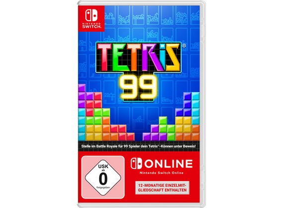 Nintendo Switch - Tetris 99 + 12 Monate Nintendo Switch Online