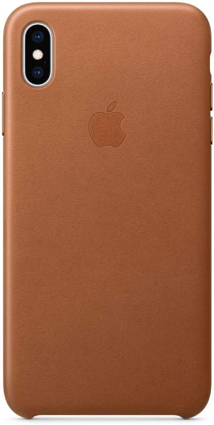 Apple iPhone XS MAX Leather Case saddle brown