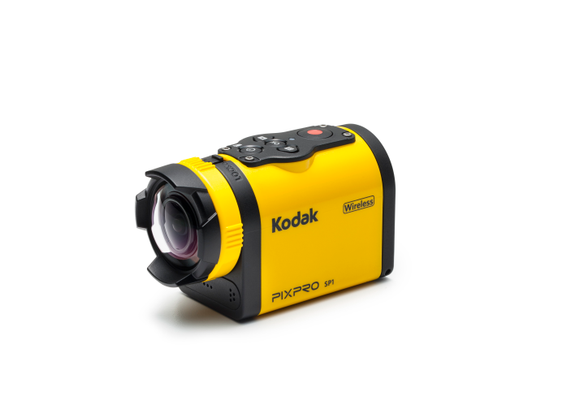 Kodak Pixpro SP1 Actioncam: 10 Meter waterproof yellow / black