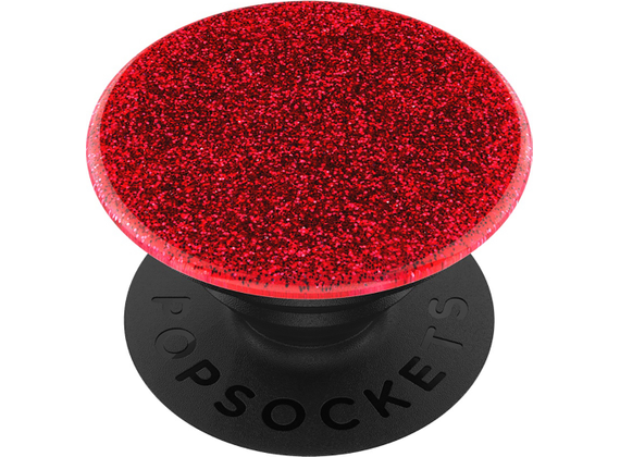 PopSockets glitter red