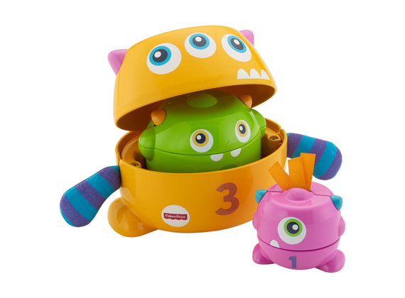 Fisher-Price Colorful Stack Fun Monster FNV36