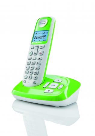 Grundig D210A DECT Telephone green