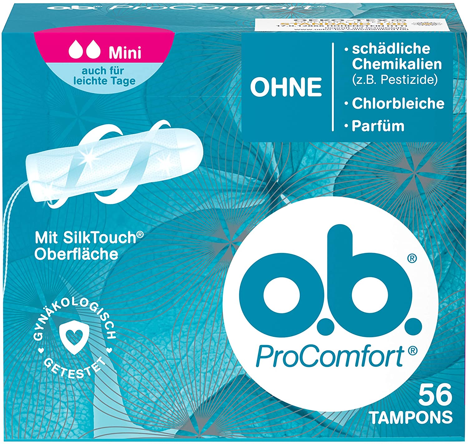 O.B. Tampons Pro Comfort mini 56s