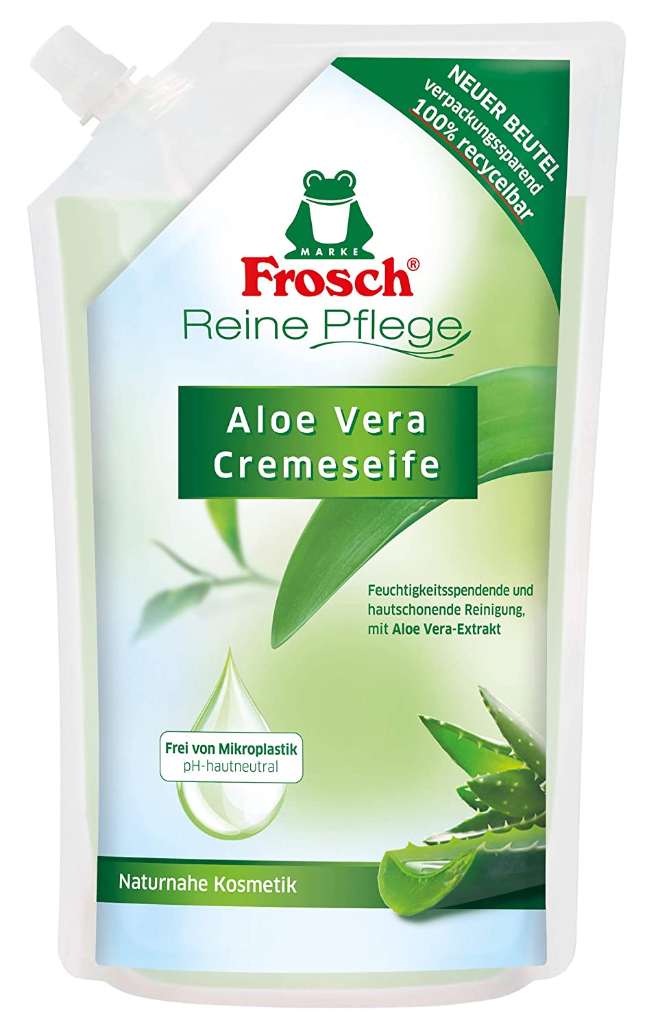 Frosch Cream Soap Pure Care Aloe Vera 500ml