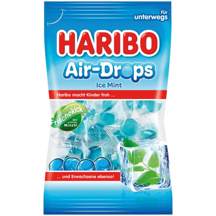 Haribo Air-Drops Ice Mint 100g