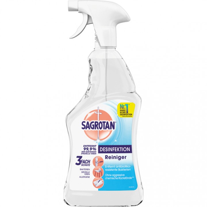 Sagrotan disinfection cleaner 6x 500ml value pack