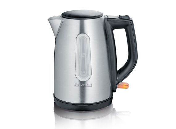 Severin WK 3469 Electric Kettle 1 L Black, Stainles