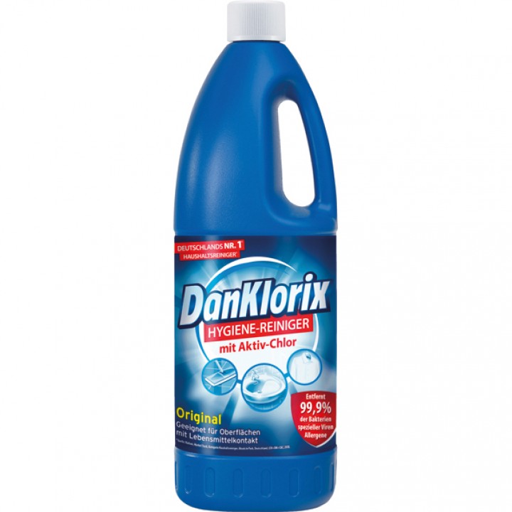 Dan Klorix Original Hygiene Cleaner 8x 1.5 liter value pack