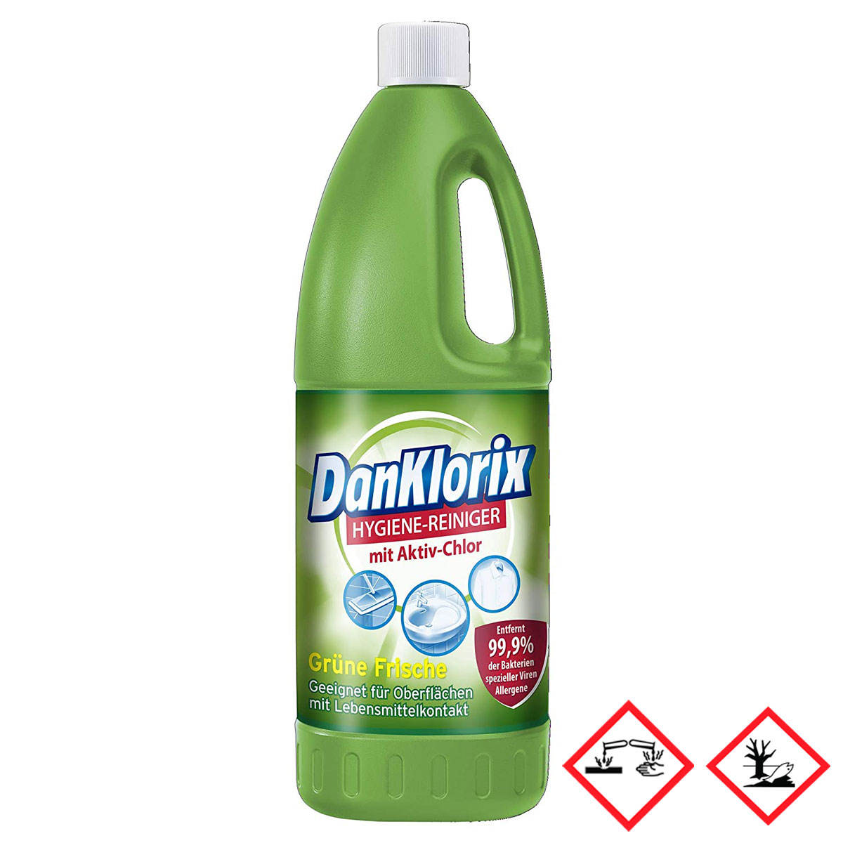 Dan Klorix hygiene cleaner 1.5 liters of green freshness
