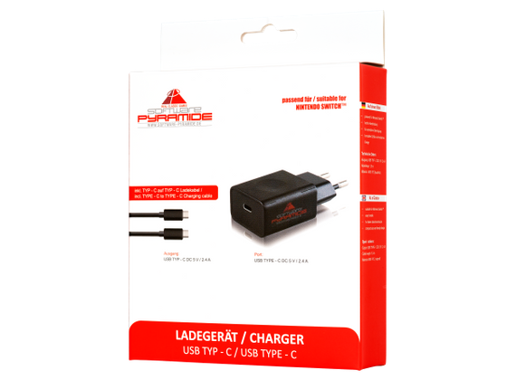Software Pyramid 97009 Nintendo Switch Charger