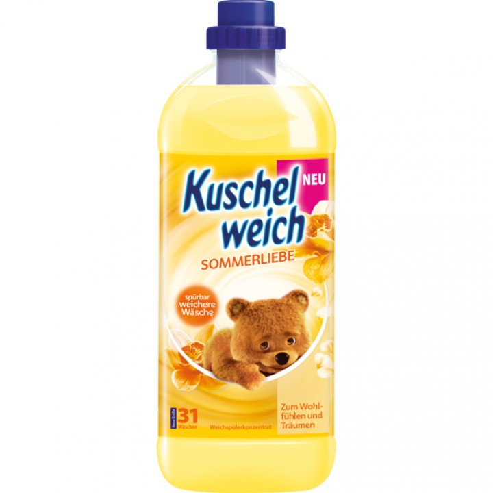 Kuschelweich softener summr love 33WL 12x 1000ml value pack