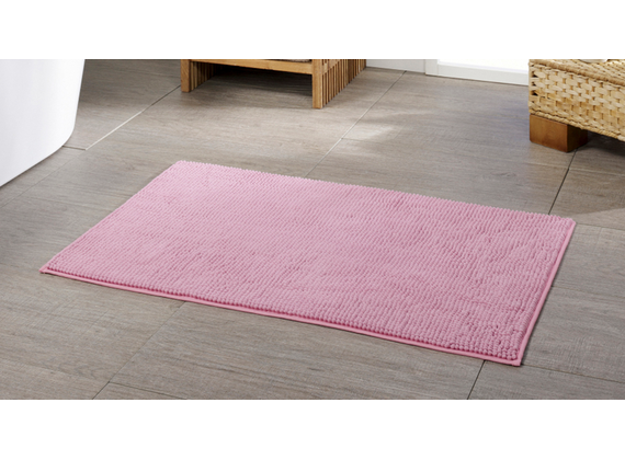 Bathroom carpet chenille, 100% polyester microfiber, 50