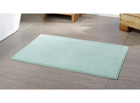 Bathroom carpet chenille, 100% polyester microfiber, 70