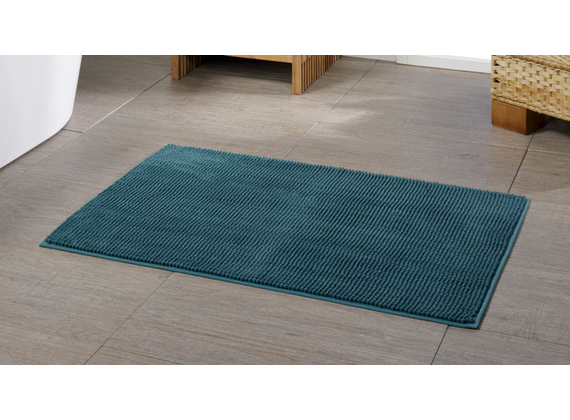Bathroom carpet chenille, 100% polyester microfiber, 60