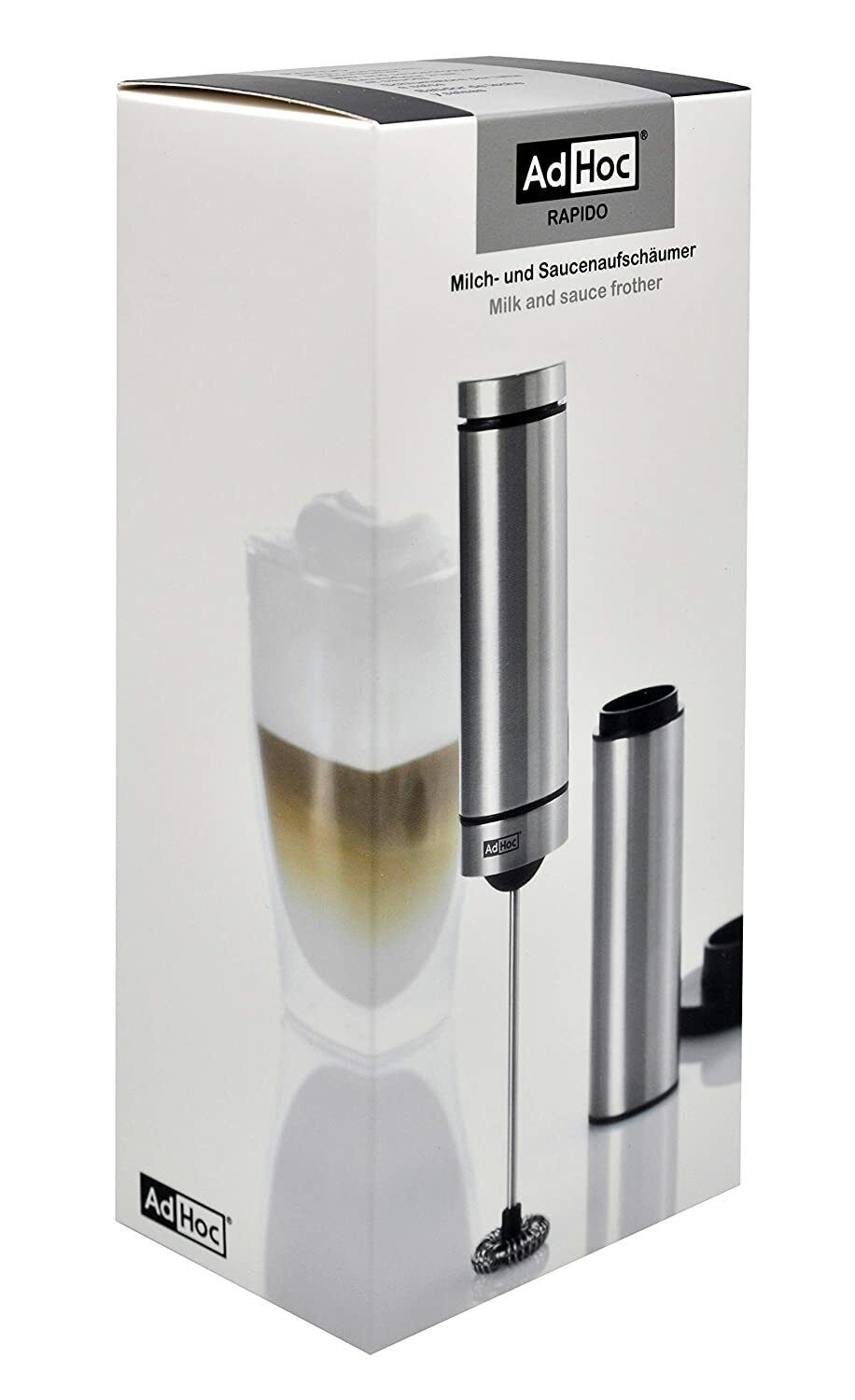 ADHOC MS10 battery-operated milk frother Rapido