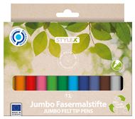 Stylex Öko Jumbo fiber painting, 12 pieces