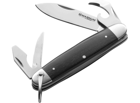 Magnum Classic Pocket Steel Pocket Knife, black