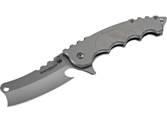 Magnum Mortem pocket knife, gray
