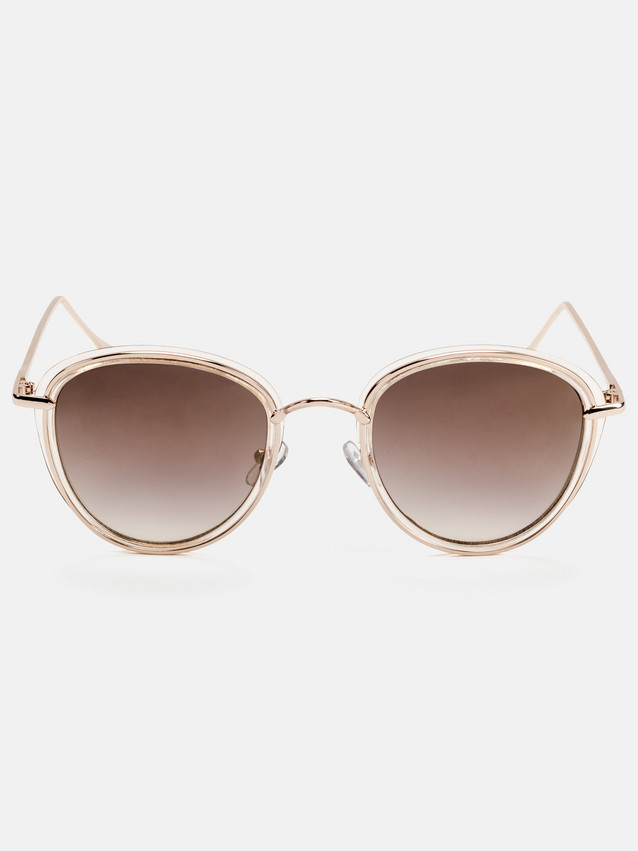 Hallhuber Sunglasses with gold metal frame