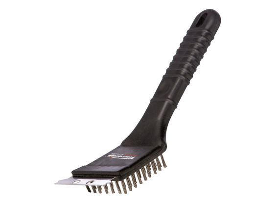 Fire design grill cleaning brush stainless steel 21 cm