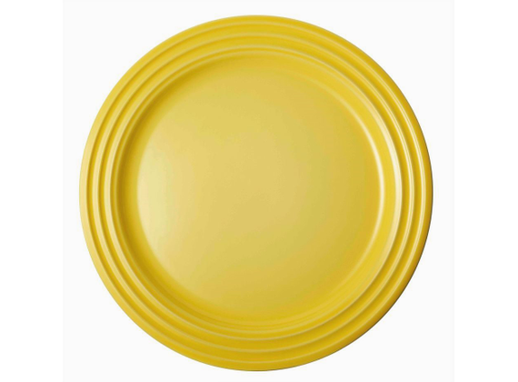 Le Creuset set of 4 food plates 27 cm, citrus