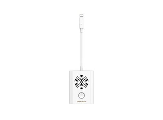 Pioneer XW-LTS5-W Smarter portable Lightning conference speaker in pocket format with simple plug and play white
