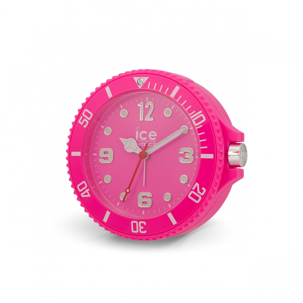 Ice-Watch Alarm clock-IW-Neon Pink-13cm