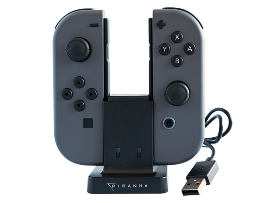 Piranha Switch Dual Charger - Charging Station for Nintendo Switch Joy Cons