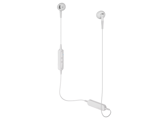Audio-Technica Bluetooth in Ear headphone ATH-C200btwH in white