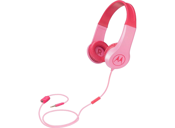 Motorola squads 200 headphones pink