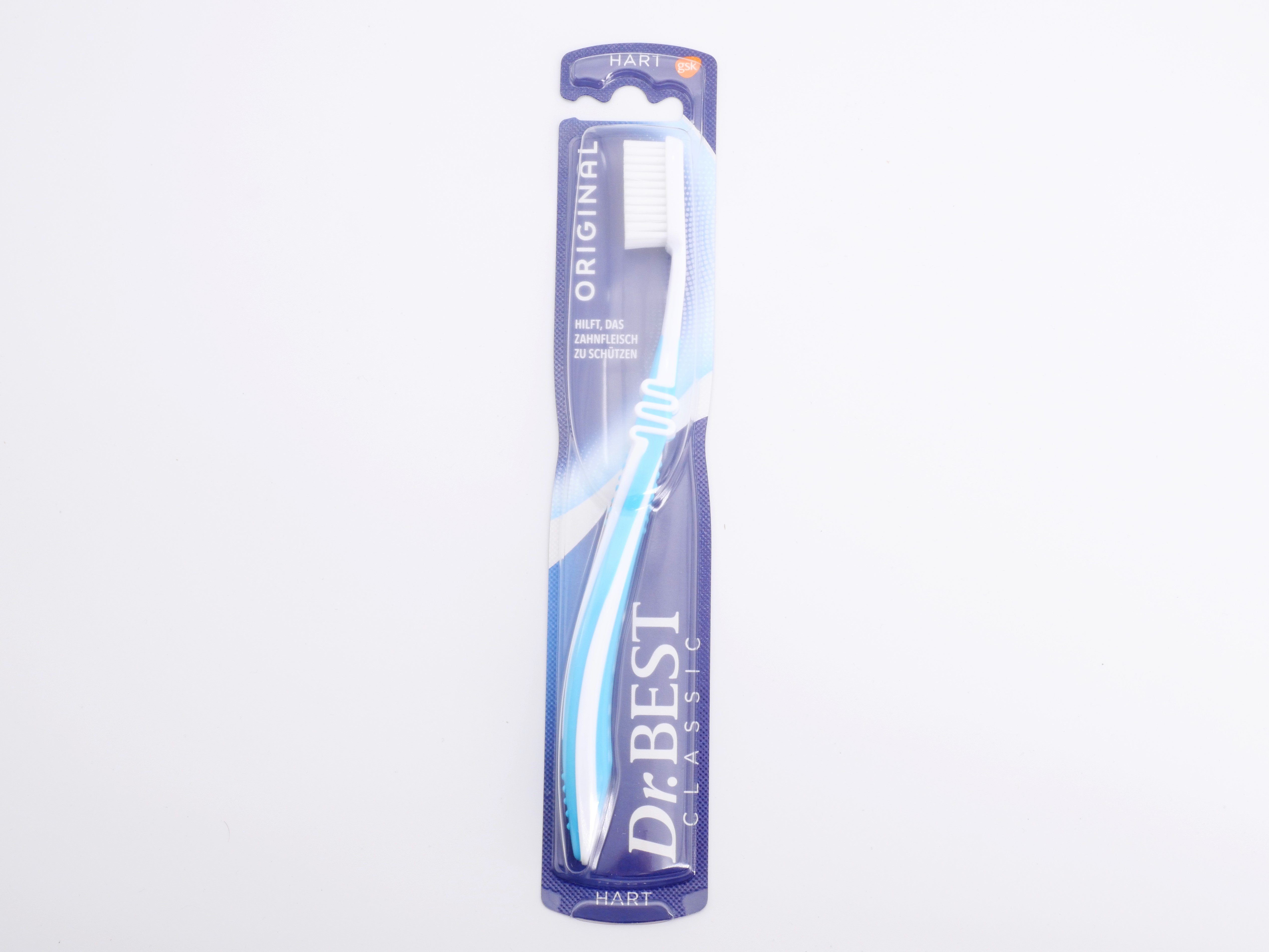 Toothbrush Dr. Best hard - light blue