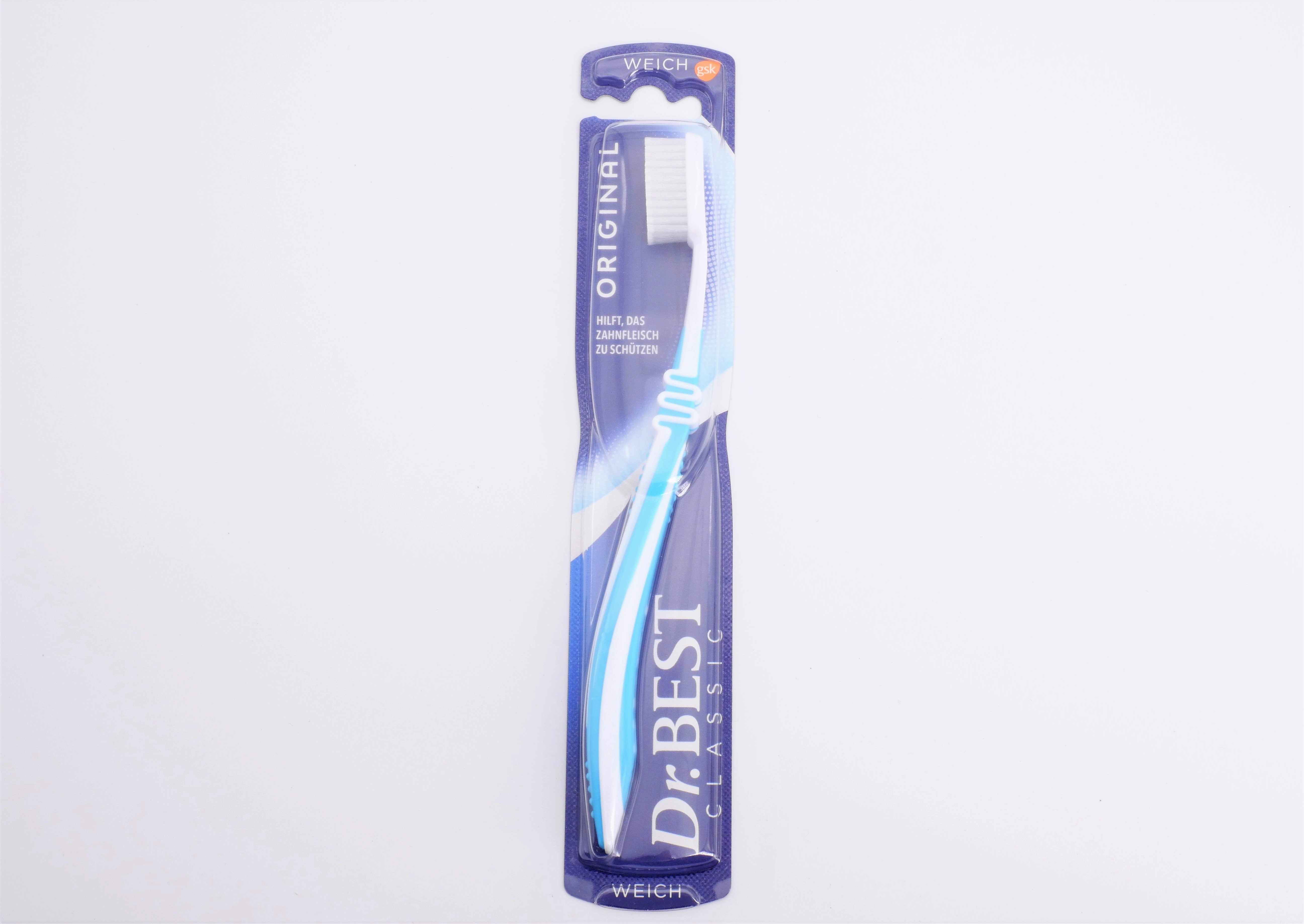 Toothbrush Dr. Orders soft - light blue