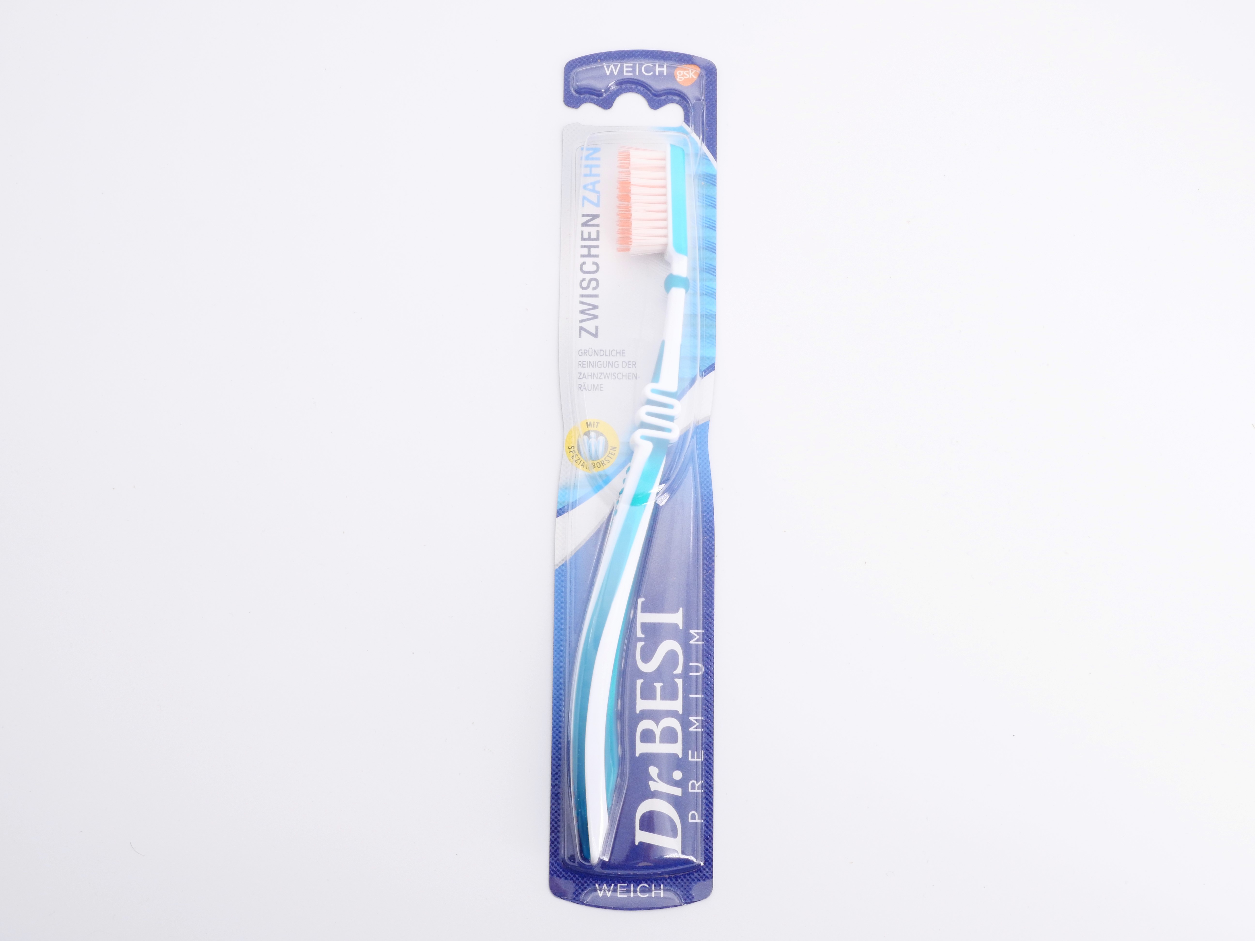 Toothbrush Dr. Best soft - turquoise