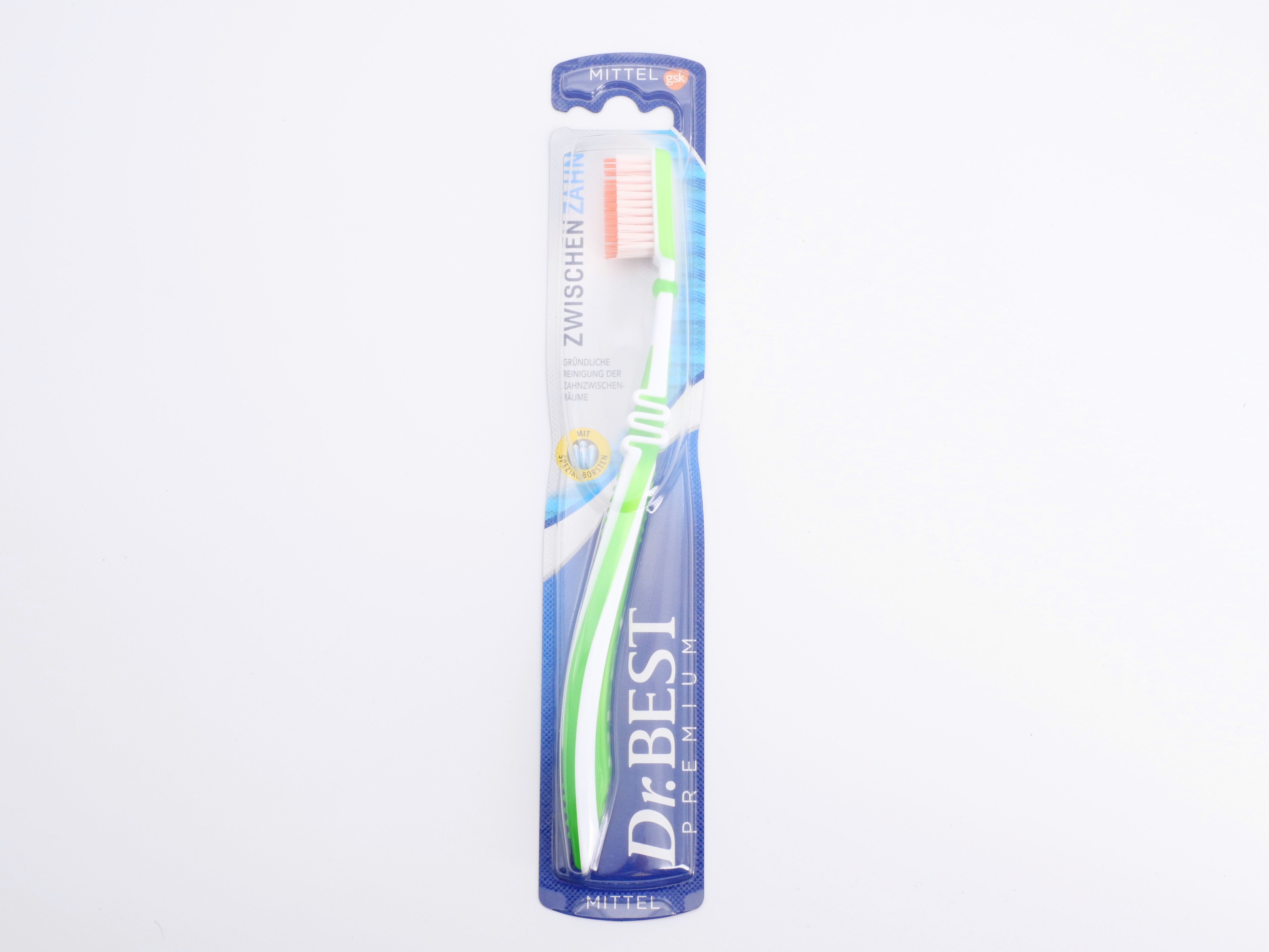 Toothbrush Dr. Best medium - green