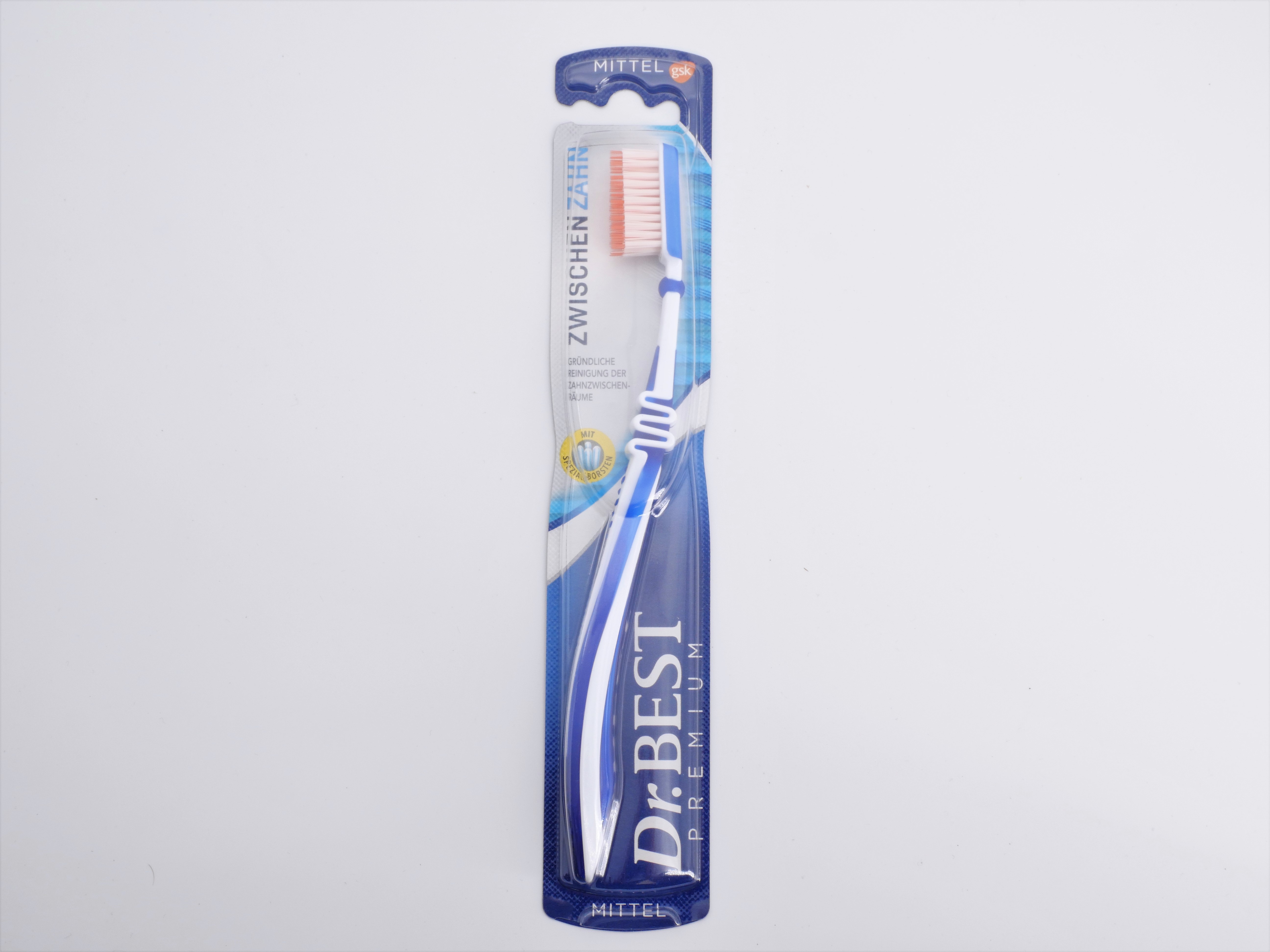 Toothbrush Dr. Best medium - blue