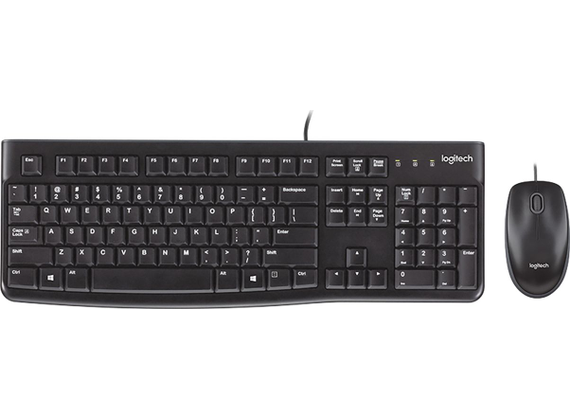 Logitech Desktop MK120 keyboard USB QWERTZ