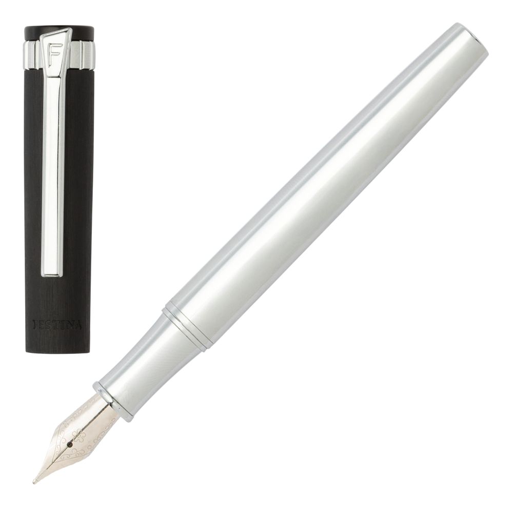 FESTINA fountain pen prestige chrome black