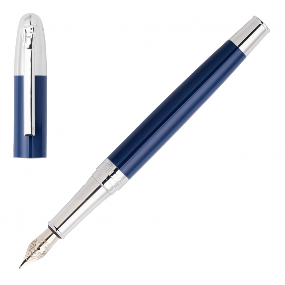 FESTINA fountain pen classicals chrome blue