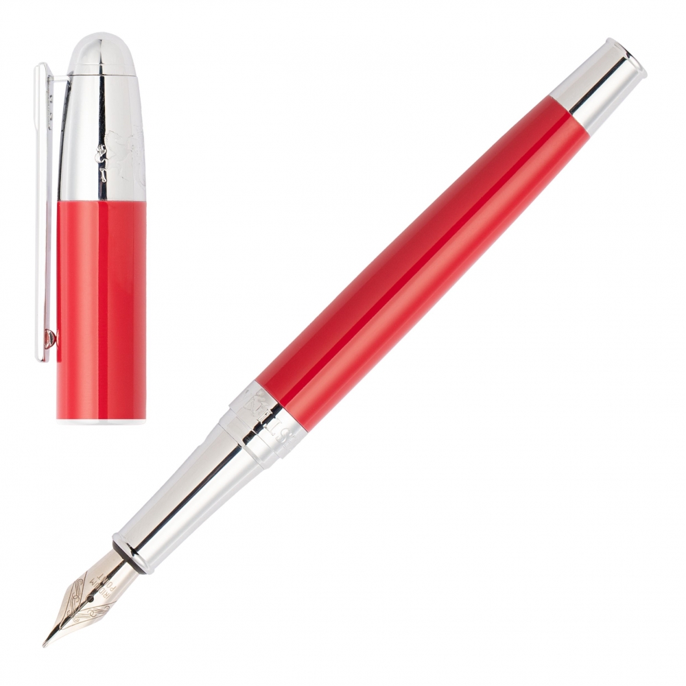 FESTINA fountain pen classicals chrome red