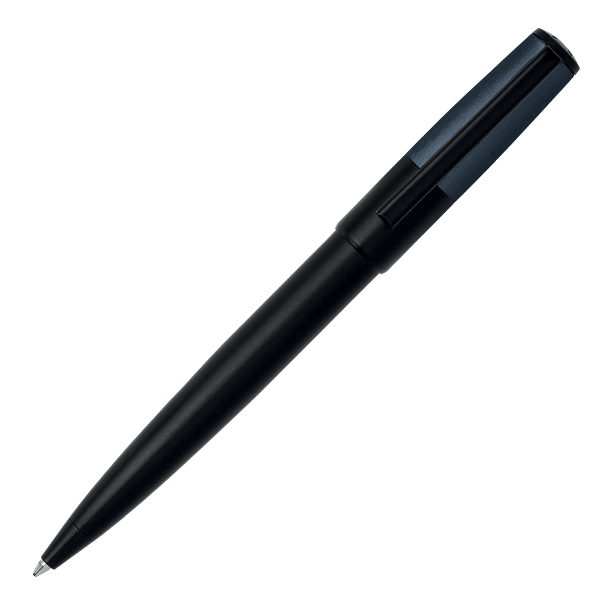 Hugo Boss ballpoint pen gear minimal black & navy