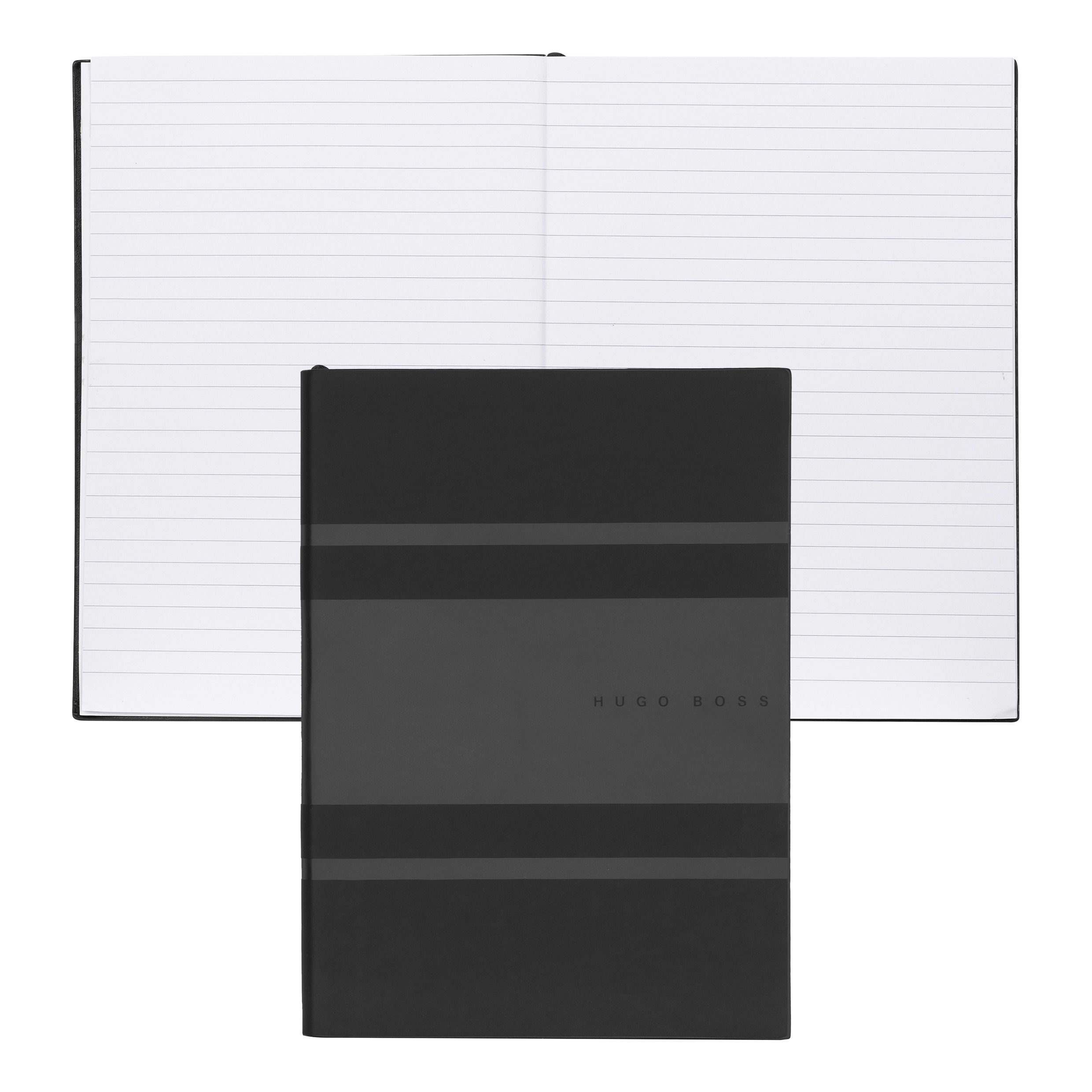 Hugo Boss notepad A5 Essential Gear Matrix Black Lined