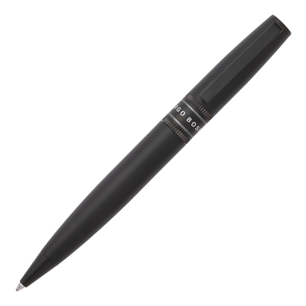Hugo boss ballpoint pen illusion gear black