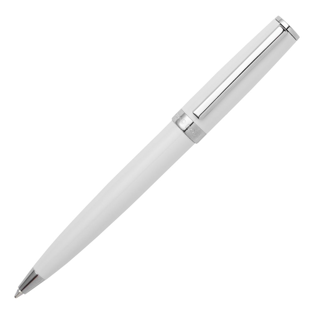 Hugo boss ballpoint pen Gear Icon White