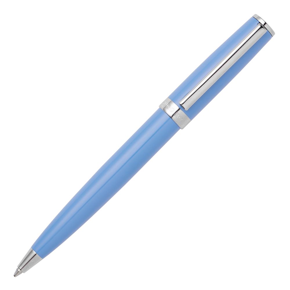 Hugo boss ballpoint pen Gear Icon Light Blue
