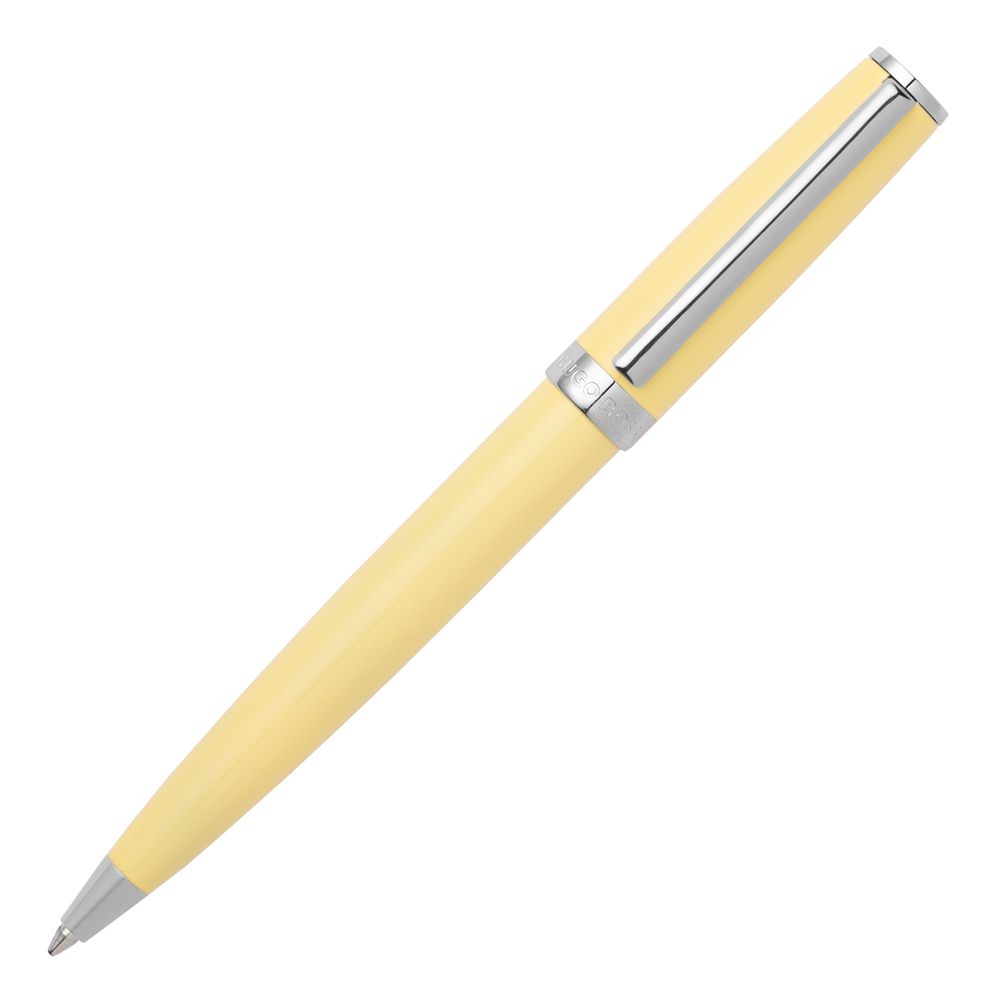 Hugo boss ballpoint pen Gear Icon Yellow