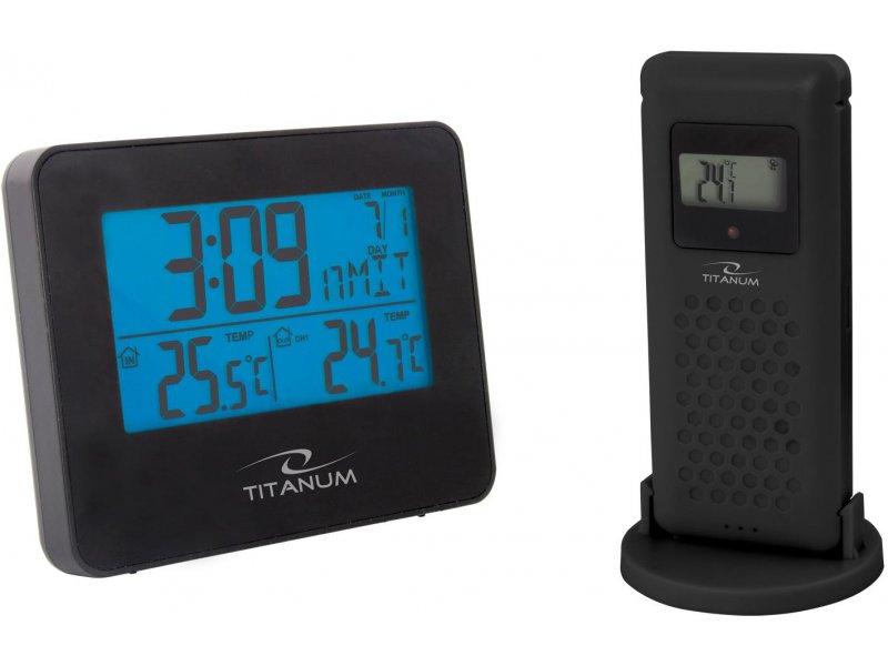 Titanum TWS103 wireless weather station ARCUS, black