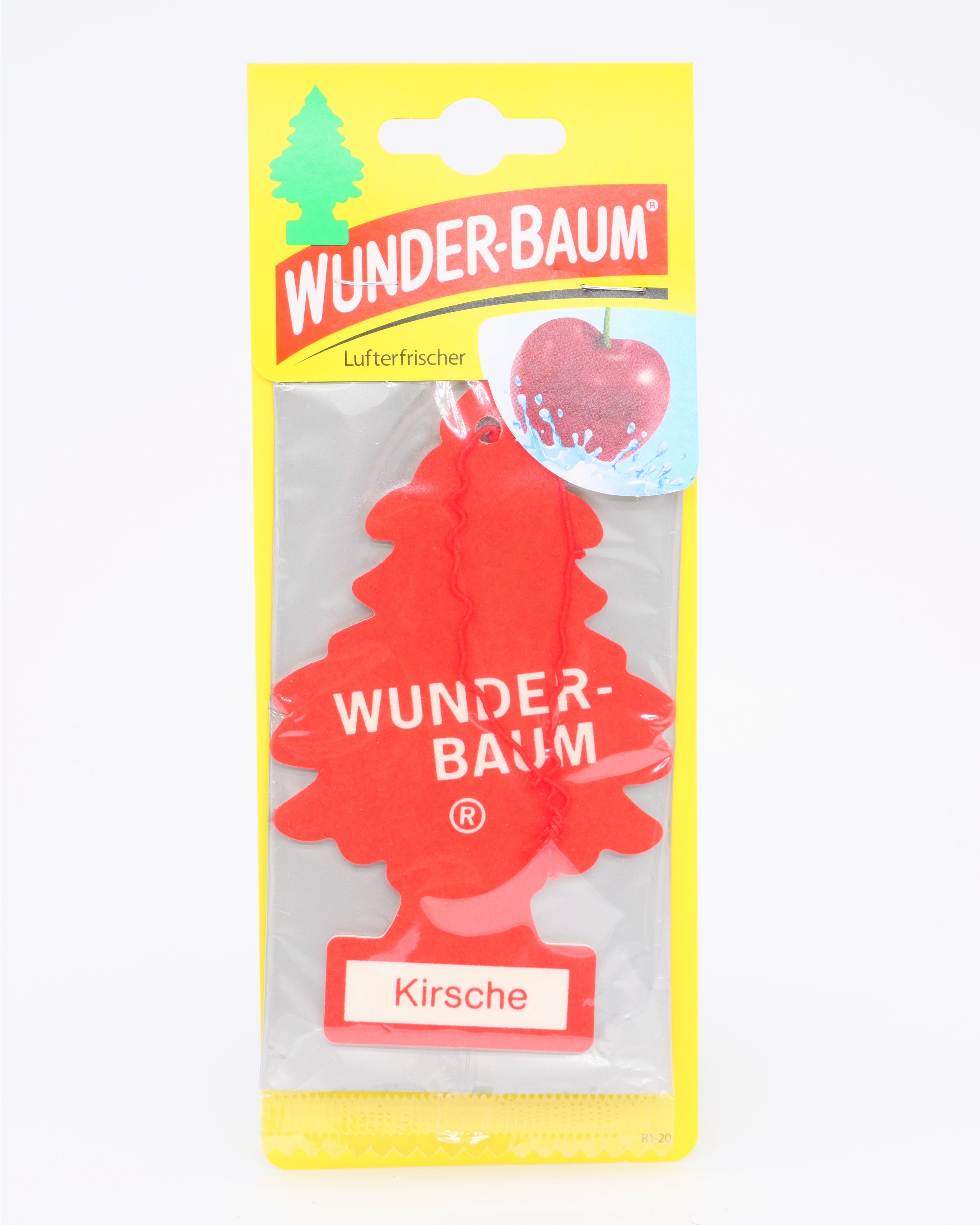 Fragrance air freshener Wunderbaum 12x7cm cherry