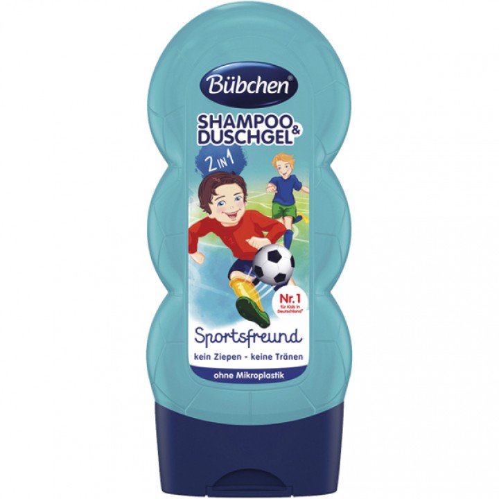 Bübchen Shampoo&shower gel 230ml sports friend
