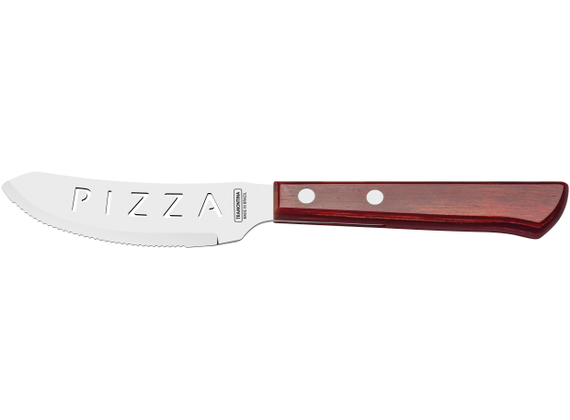 PIZZA Pizza Knife Set, 4 pcs., Red