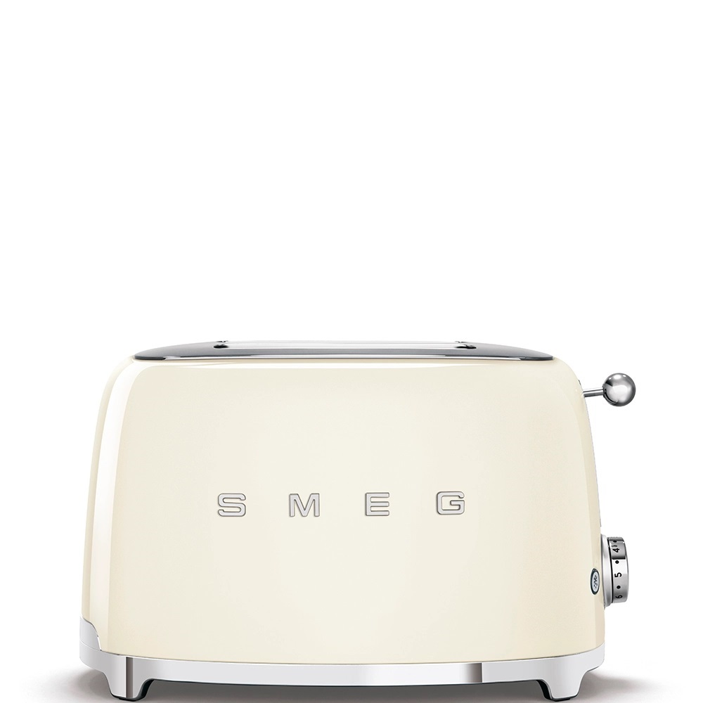 SMEG 50s style toaster 2 slots Creme TSF01CREU